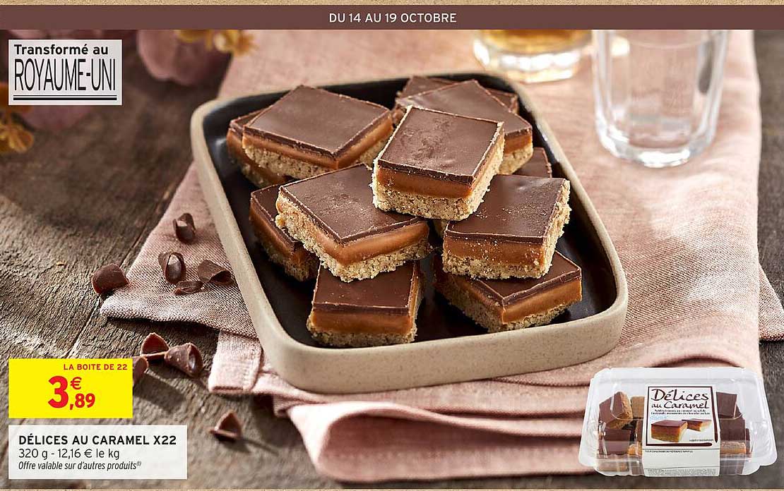 DÉLICES AU CARAMEL X22
