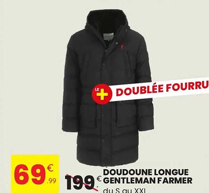 Doudoune longue Gentleman Farmer