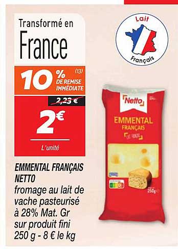 EMMENTAL FRANÇAIS NETTO