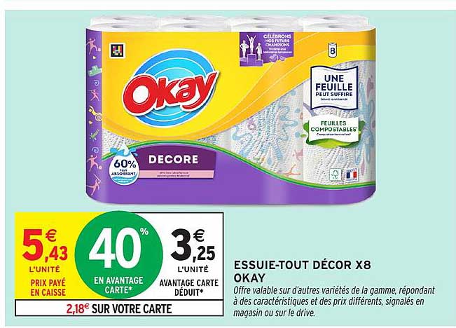ESSUIE-TOUT DÉCOR X8 OKAY