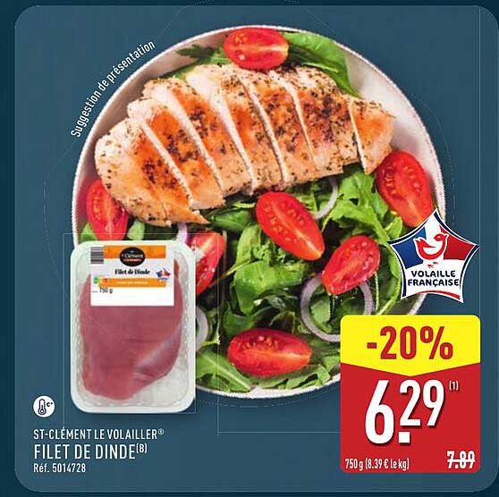 FILET DE DINDE