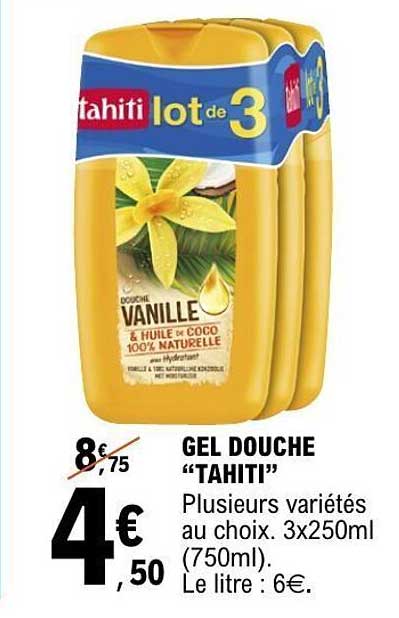 GEL DOUCHE “TAHITI”