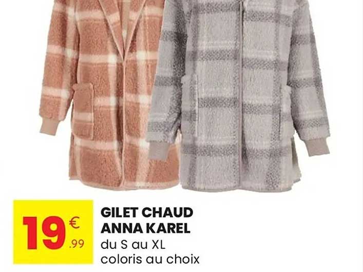 GILET CHAUD ANNA KAREL