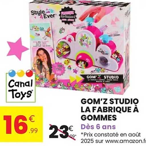 GOM'Z STUDIO LA FABRIQUE À GOMMES