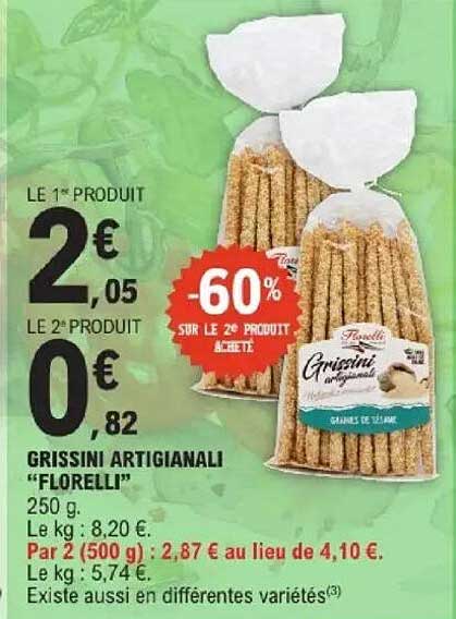 GRISSINI ARTIGIANALI “FLORELLI”