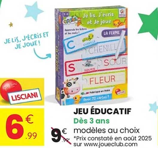 JEU ÉDUCATIF