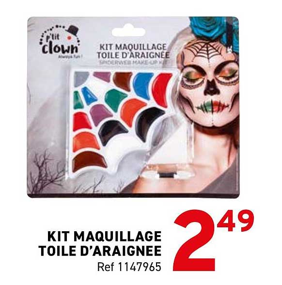 KIT MAQUILLAGE TOILE D’ARAIGNEE