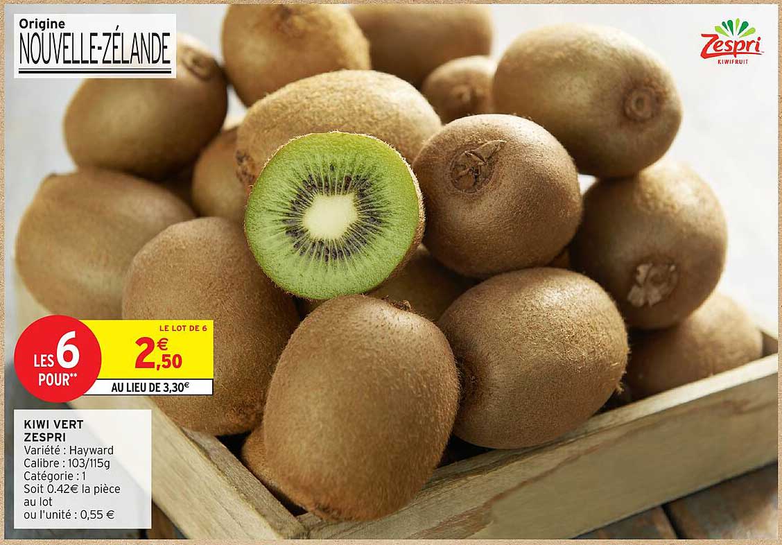 KIWI VERT ZESPRI