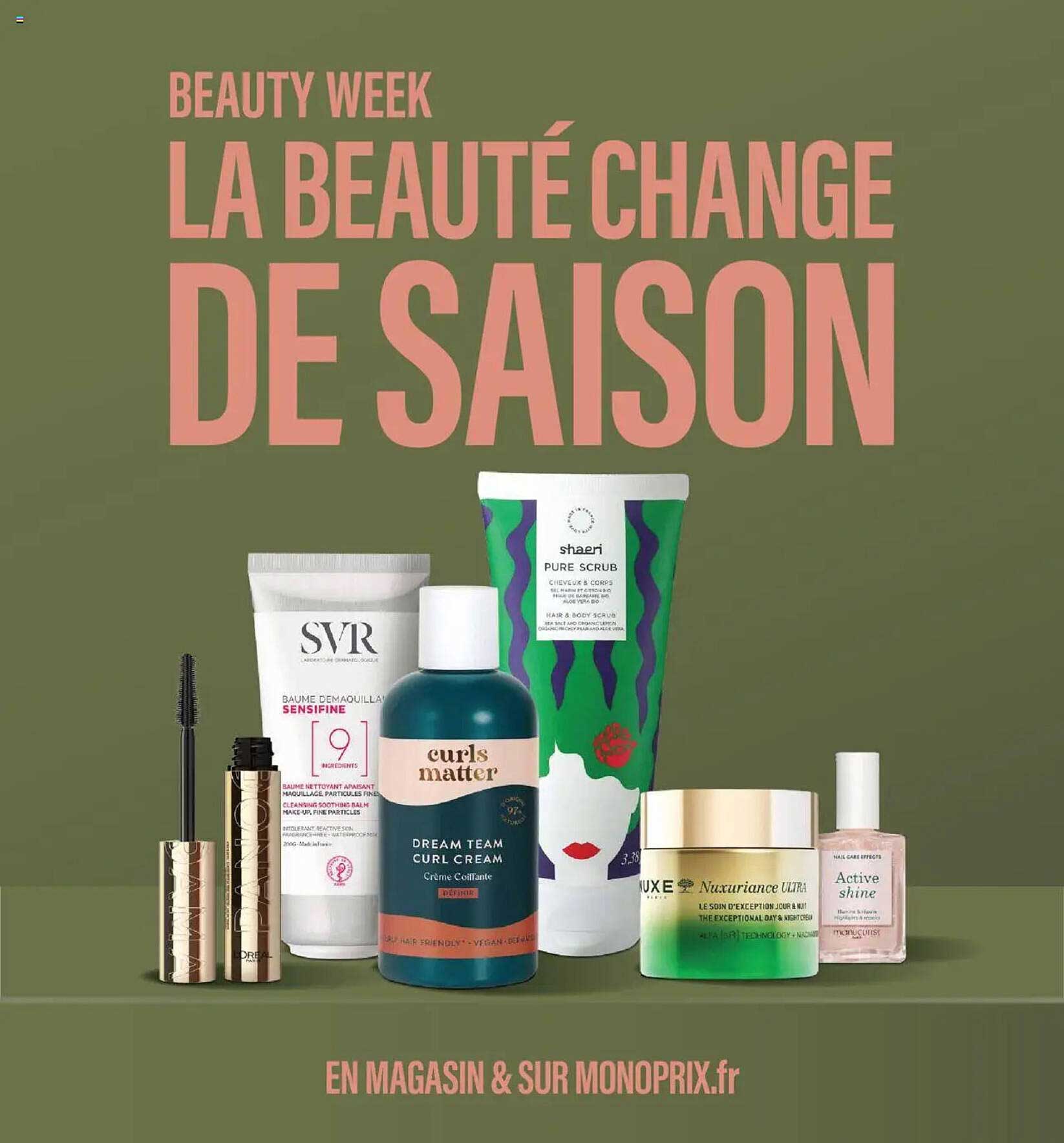 LA BEAUTÉ CHANGE DE SAISON