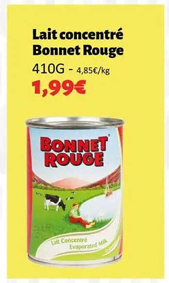 Lait concentré Bonnet Rouge