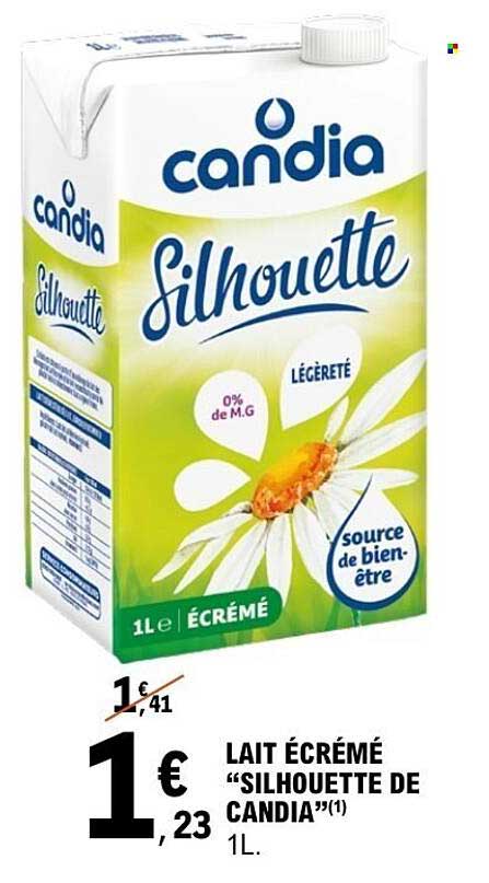 LAIT ÉCRÉMÉ “SILHOUETTE DE CANDIA”