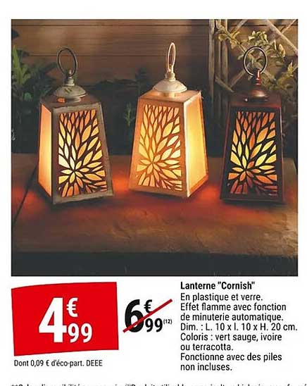 Lanterne "Cornish"
