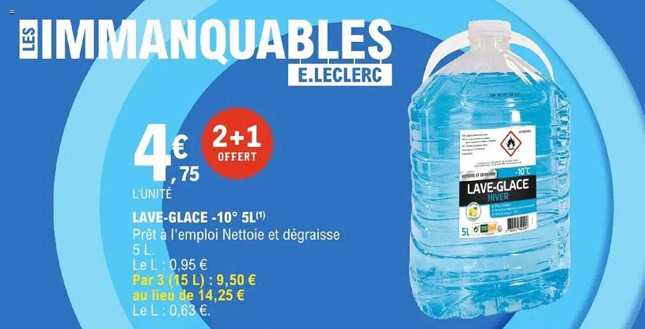 LAVE-GLACE -10° 5L