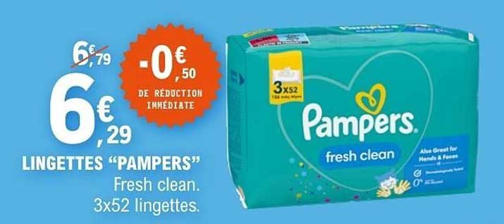 LINGETTES “PAMPERS”