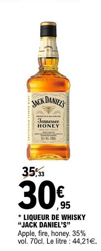LIQUEUR DE WHISKY “JACK DANIEL’S”