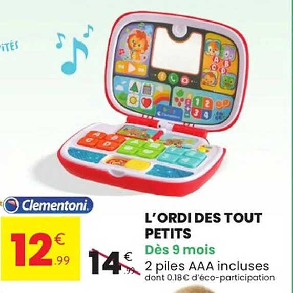 L’ORDI DES TOUT PETITS