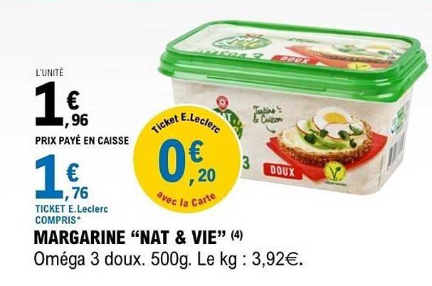 MARGARINE “NAT & VIE”