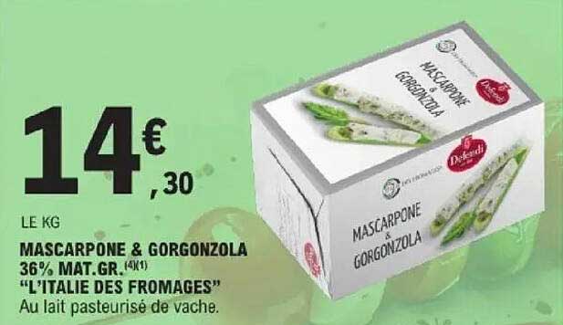 MASCARPONE & GORGONZOLA 36% MAT.GR.