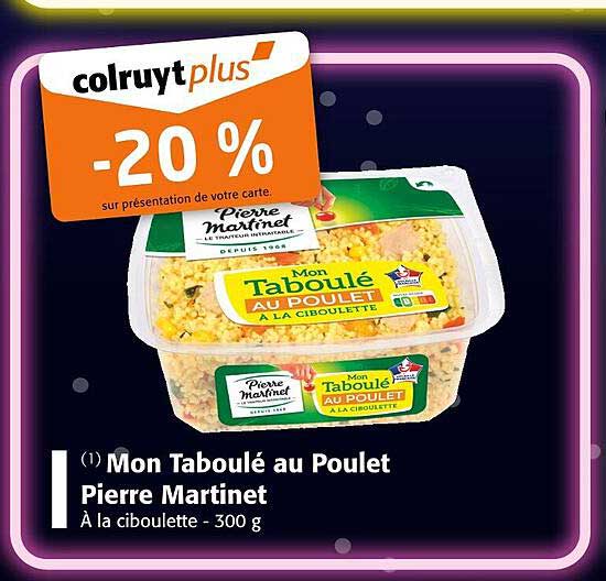 Mon Taboulé au Poulet Pierre Martinet