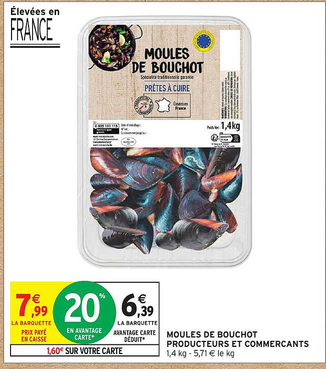 MOULES DE BOUCHOT PRODUCTEURS ET COMMERÇANTS
