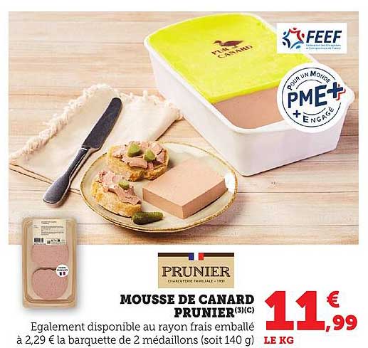 MOUSSE DE CANARD PRUNIER