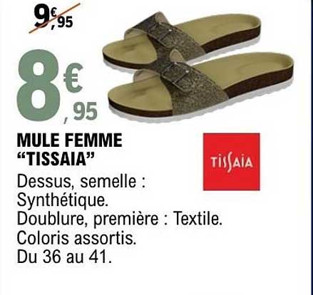 MULE FEMME "TISSAIA"