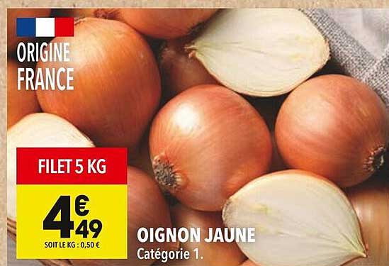 OIGNON JAUNE