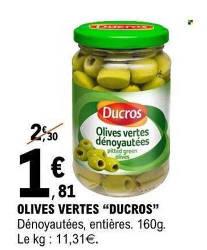 OLIVES VERTES "DUCROS"