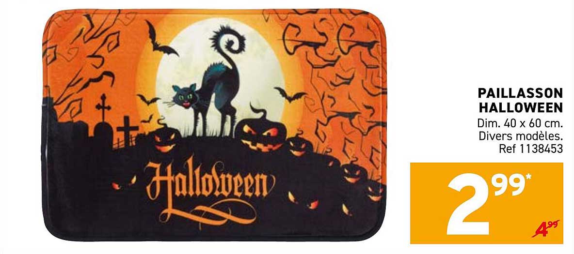 PAILLASSON HALLOWEEN