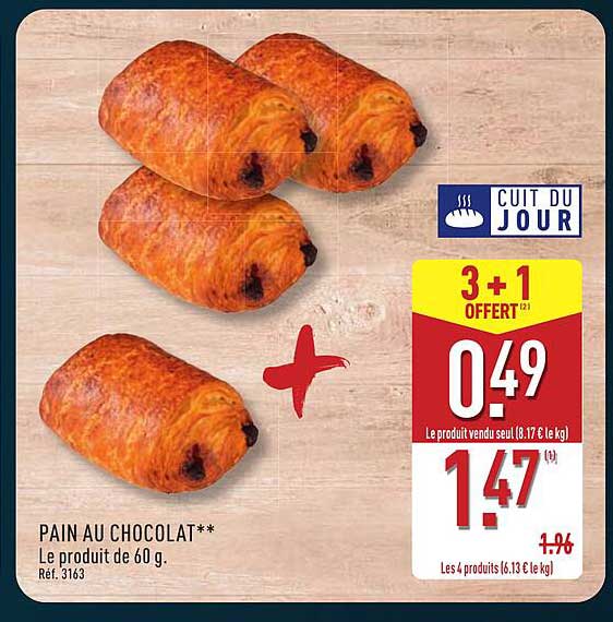 PAIN AU CHOCOLAT**