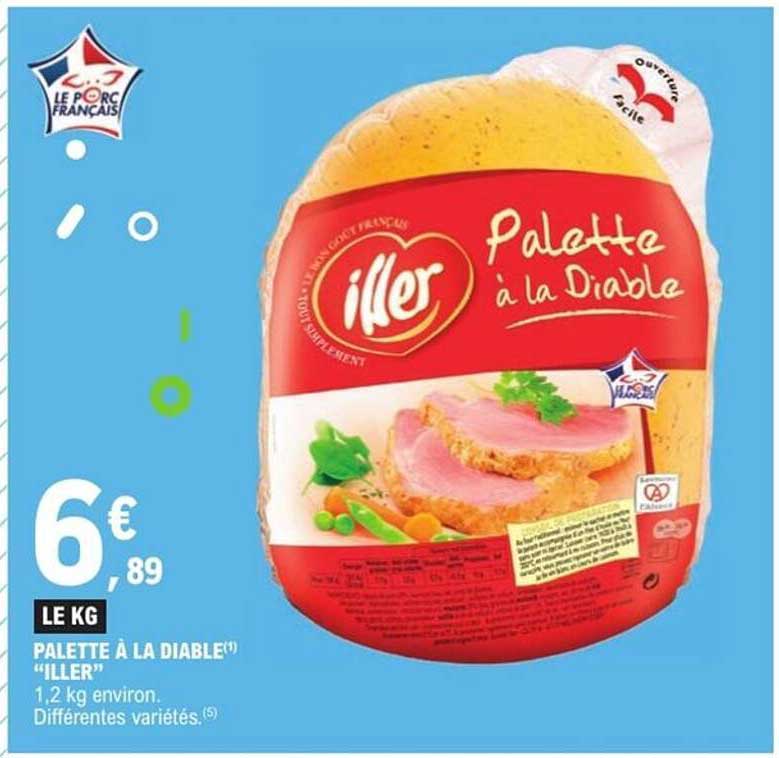 PALETTE À LA DIABLE(*) "ILLER"