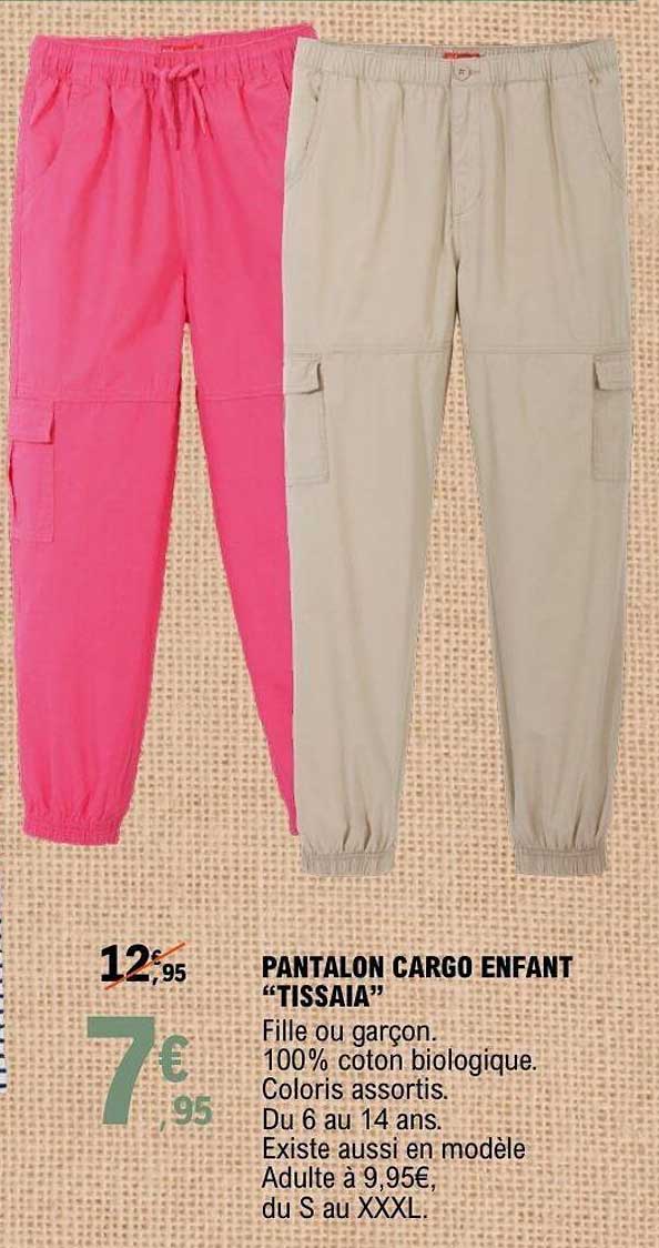 PANTALON CARGO ENFANT “TISSAIA”