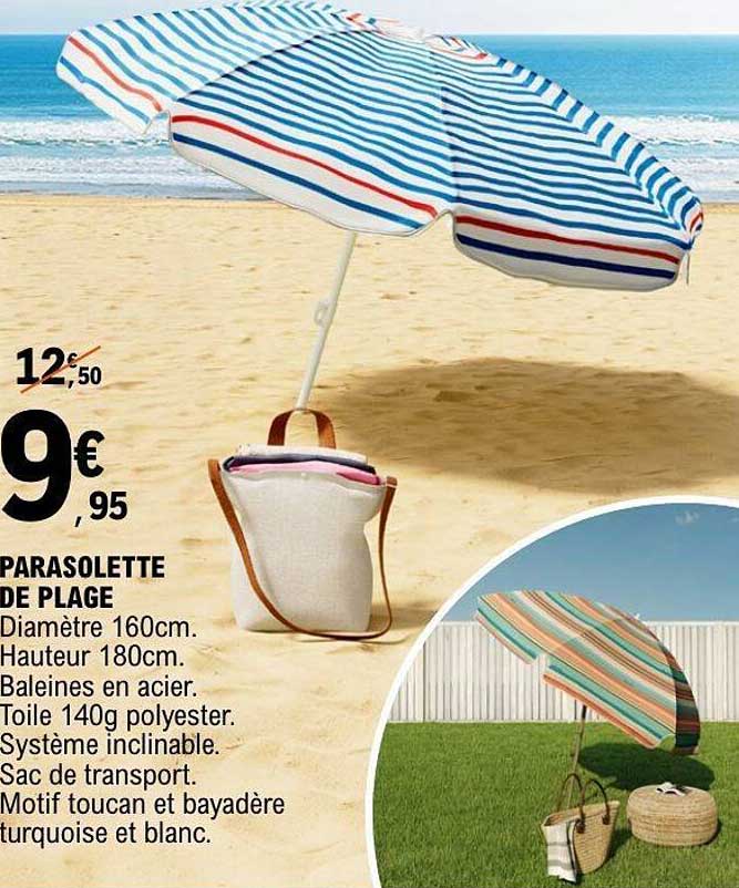 PARASOLLETE DE PLAGE