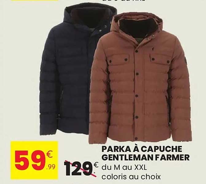 PARKA À CAPUCHE GENTLEMAN FARMER