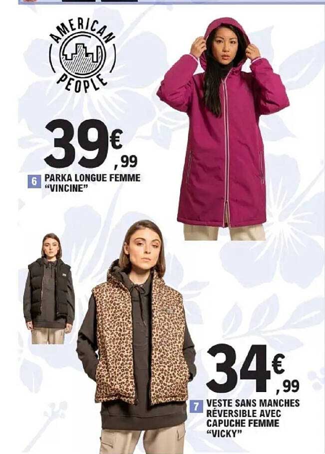PARKA LONGUE FEMME “VINCINE”