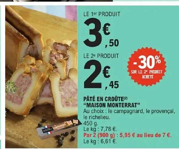 Pâté en croûte "Maison Monterrât"