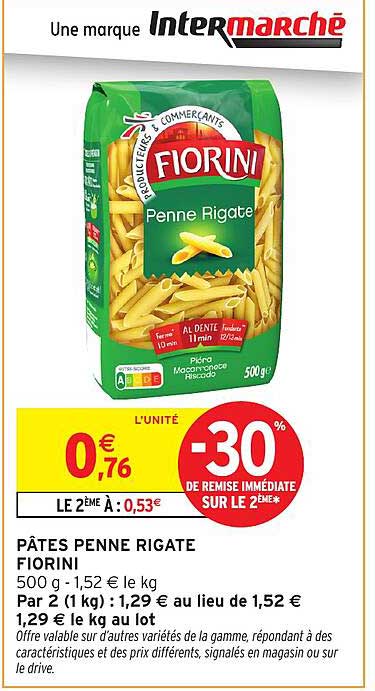 PÂTES PENNE RIGATE FIORINI