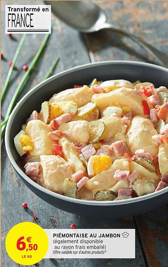 PIÉMONTAISE AU JAMBON