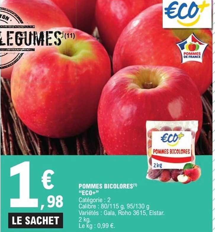 POMMES BICOLORES "ECO+"