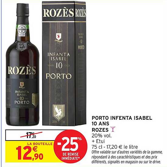 PORTO INFENTA ISABEL 10 ANS ROZÈS