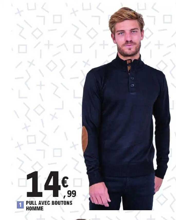 PULL AVEC BOUTONS HOMME