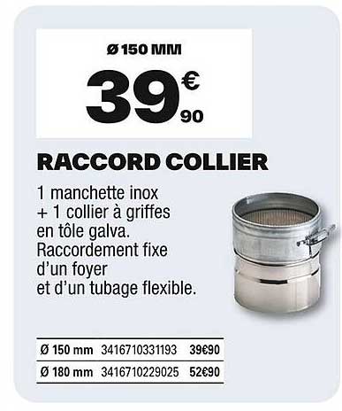 RACCORD COLLIER