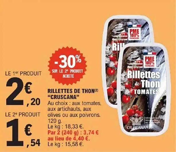 Rillettes de Thon “Cruscana”