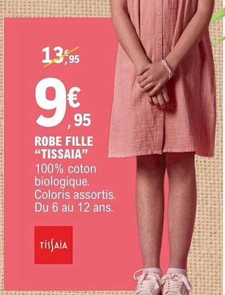 ROBE FILLE "TISSAIA"
