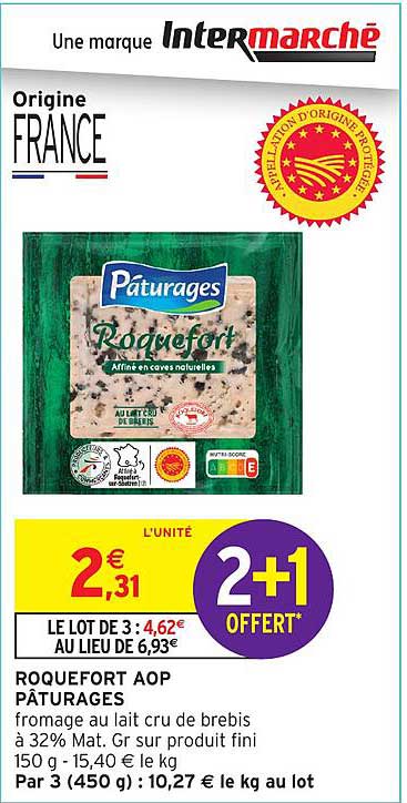 ROQUEFORT AOP PÂTURAGES