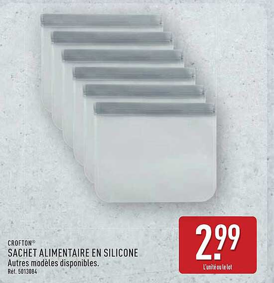 SACHET ALIMENTAIRE EN SILICONE