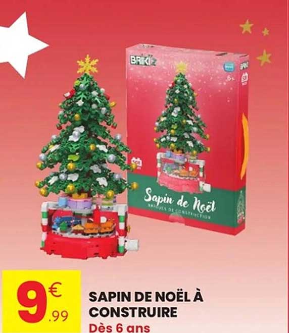 SAPIN DE NOËL À CONSTRUIRE