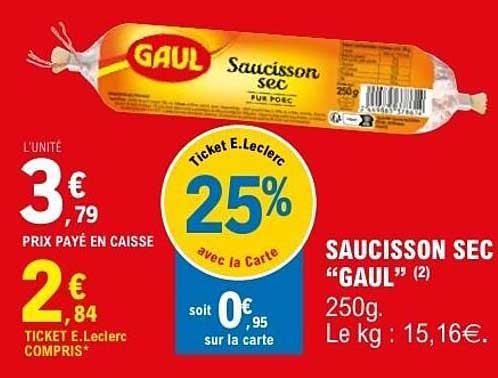 SAUCISSON SEC “GAUL” (2)
