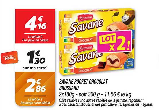 SAVANE POCKET CHOCOLAT BROSSARD