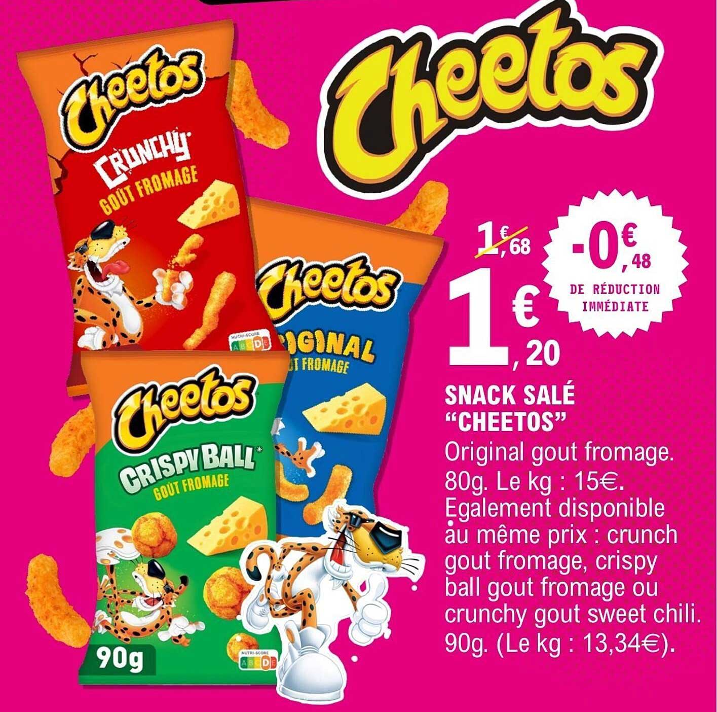 SNACK SALÉ “CHEETOS”